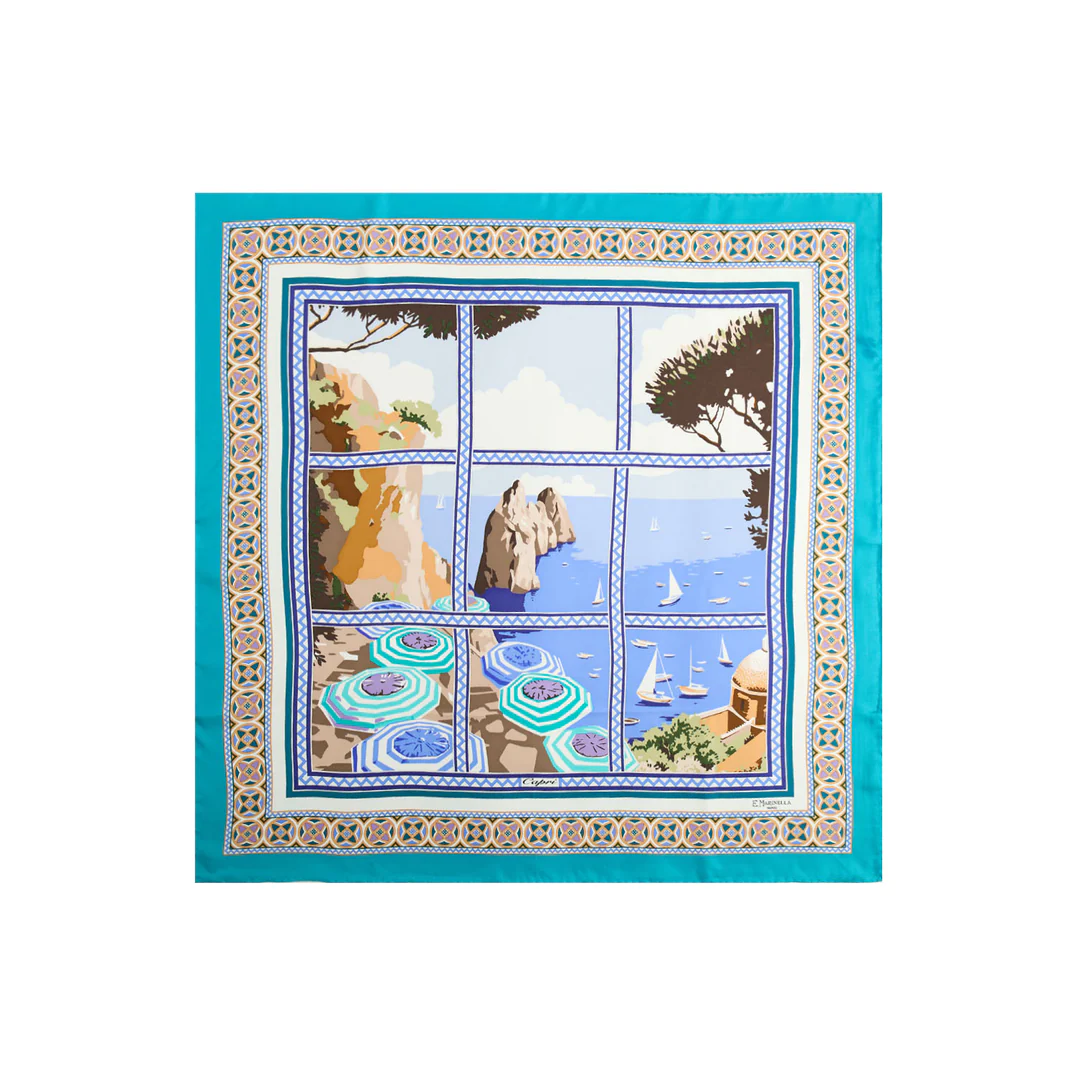 FOULARD_FLD1222_CAPRI_VERDE_00.jpg Ventana a Capri - Imagen 1